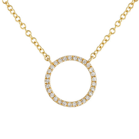 Circle necklace