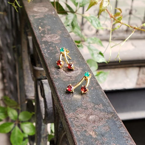 Cherry earrings
