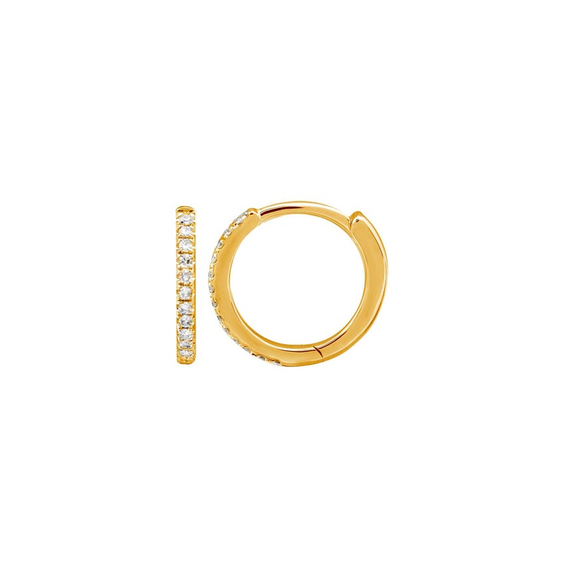 Single Forever Huggie Earring
