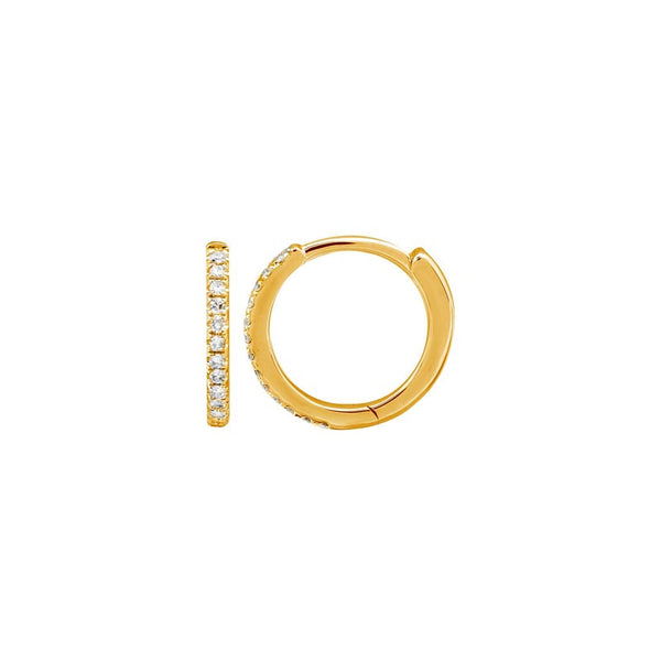 Single Forever Huggie Earring