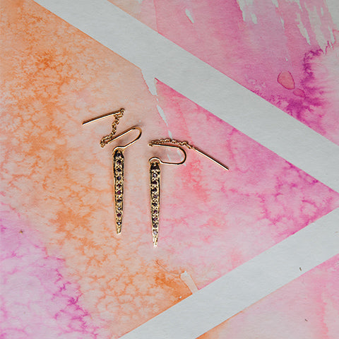 Pois earrings