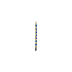 Blue Line Single Earring