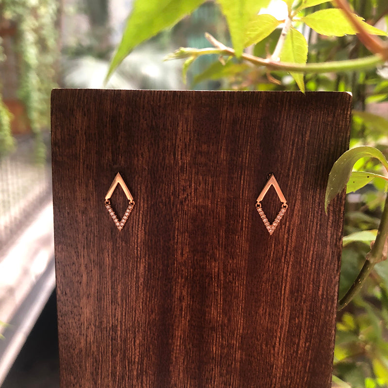 Single Rhombus Earring