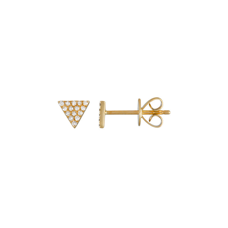 Single Triangle Earring
