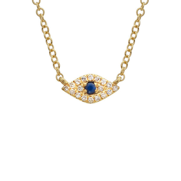 Blue Evil Eye Necklace