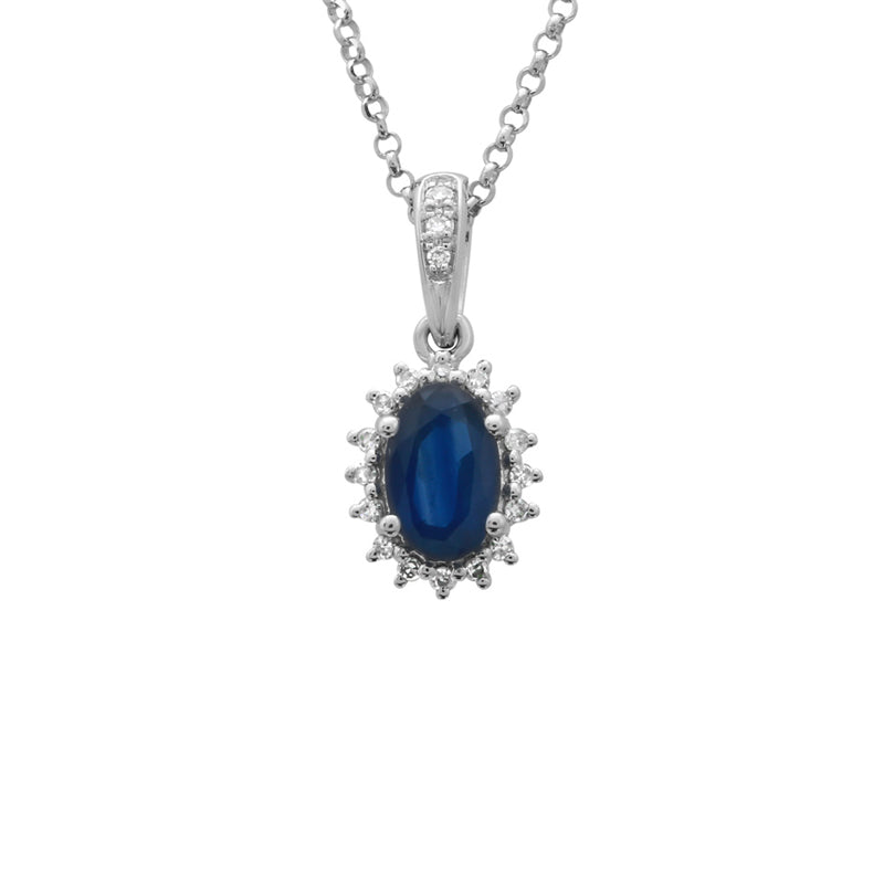 Blue Star Necklace