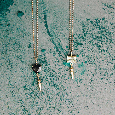 Spike necklace