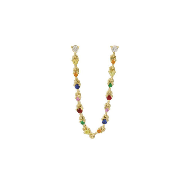 Single Rainbow Earring