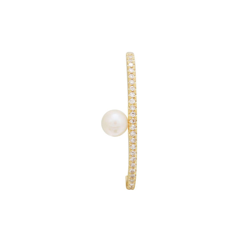 Pearl single earring